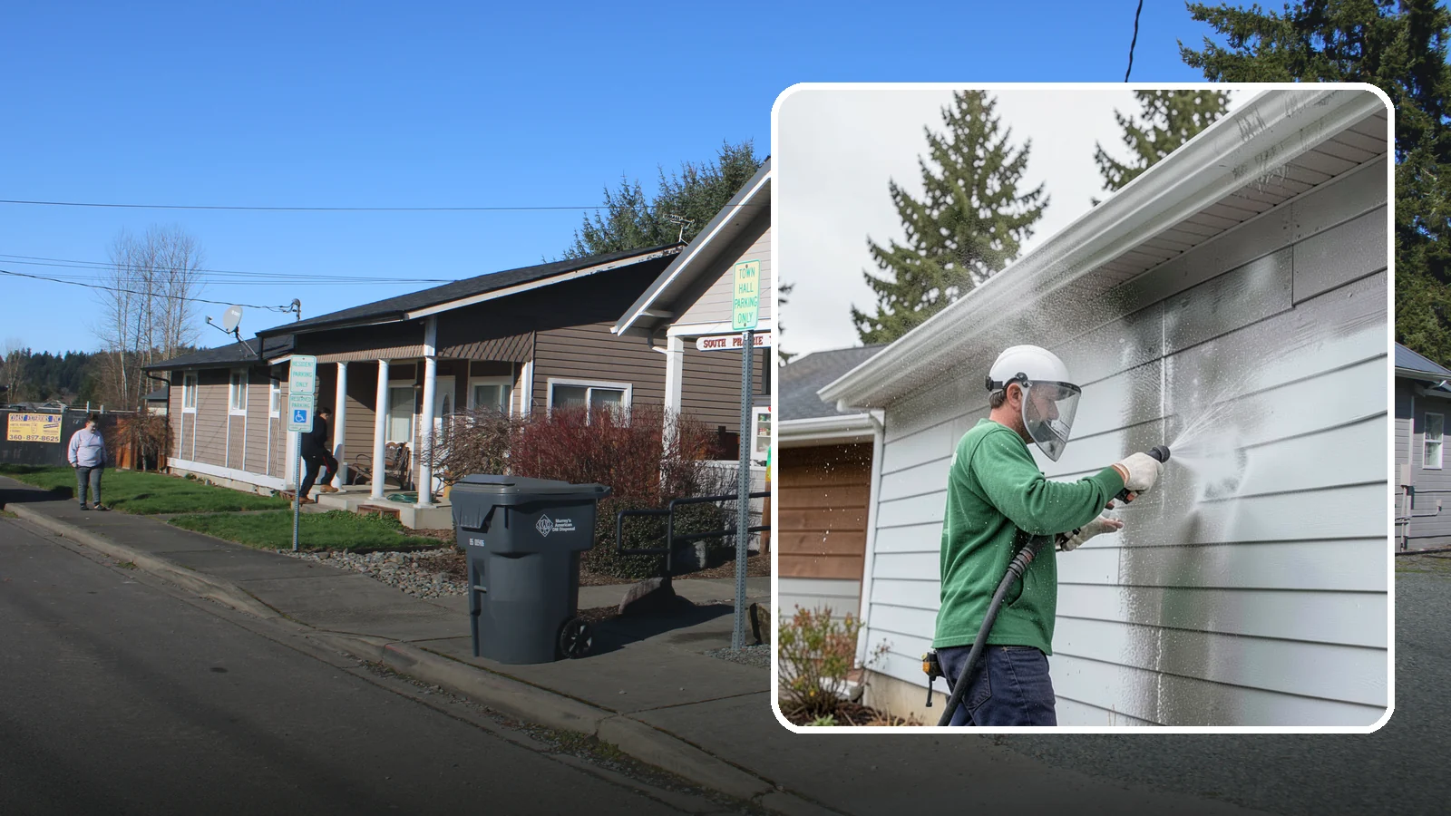 Aluminum Cleaning in South Prairie, Pierce County, WA - Specialized cleaning of aluminum siding, gutters, and fixtures that removes oxidation chalk and staining safely.