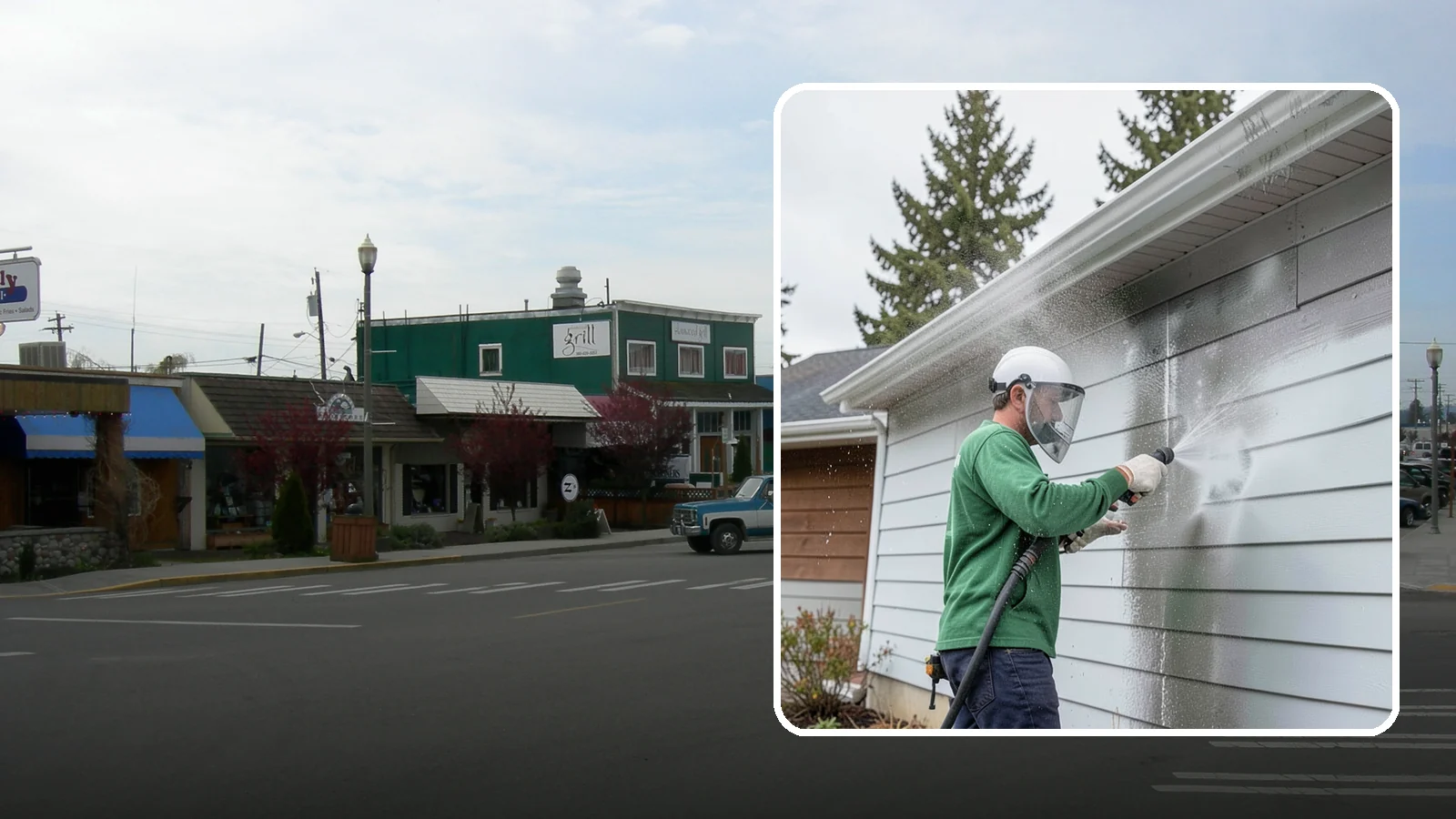 Aluminum Cleaning in Stanwood, Snohomish County, WA - Specialized cleaning of aluminum siding, gutters, and fixtures that removes oxidation chalk and staining safely.