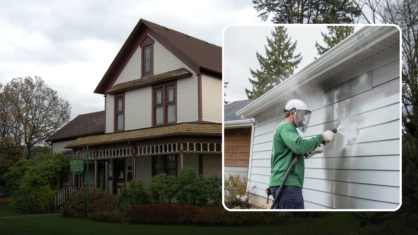 Aluminum Cleaning in Sumner, Pierce County, WA - Specialized cleaning of aluminum siding, gutters, and fixtures that removes oxidation chalk and staining safely.