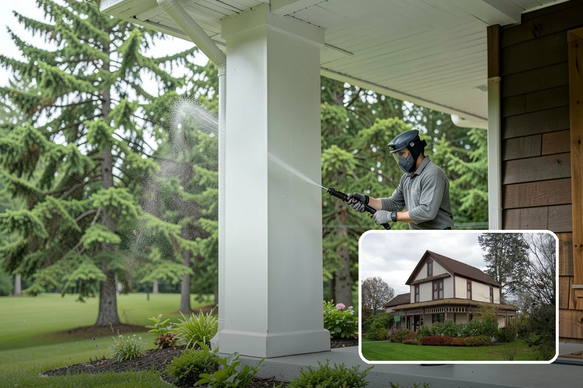 Aluminum Cleaning in Sumner, Pierce County, WA - Cuts chalky oxidation from aluminum surfaces