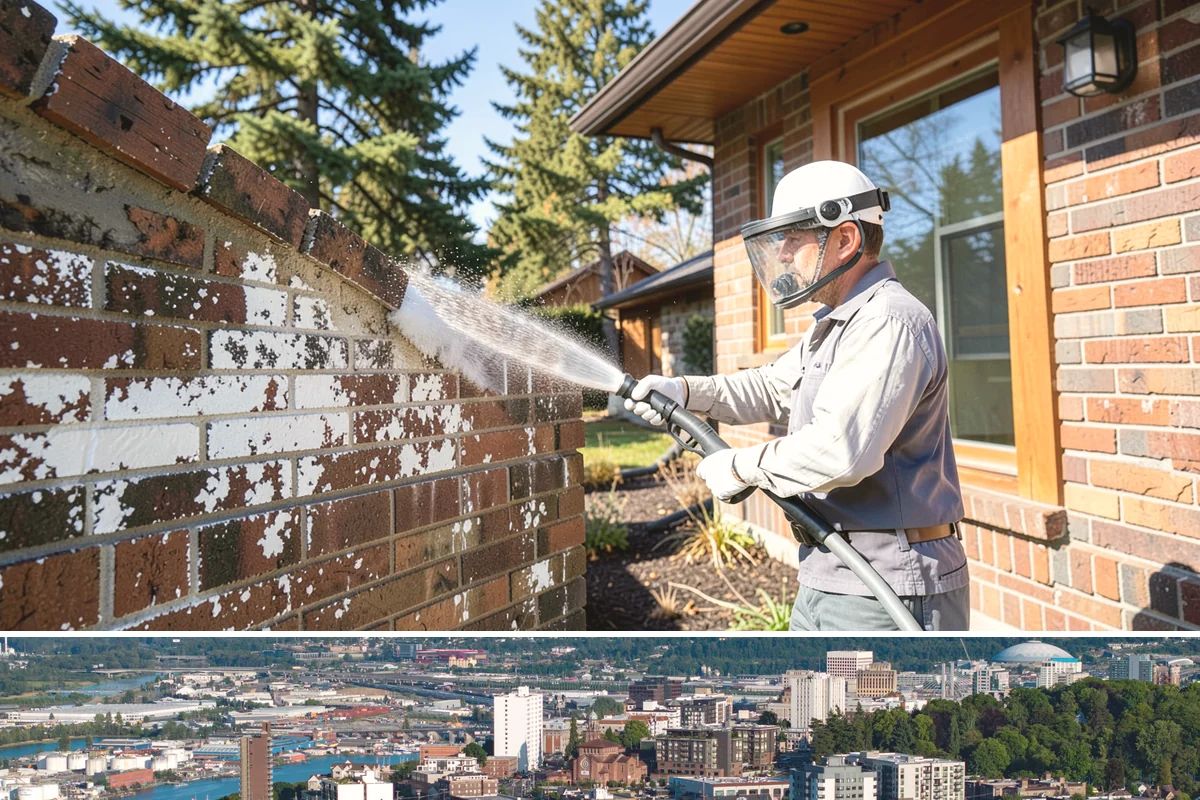 Aluminum Cleaning in Tacoma, Pierce County, WA - Clean aluminum in spring or summer to remove the oxidation and streaking that accumulate through the wet season.