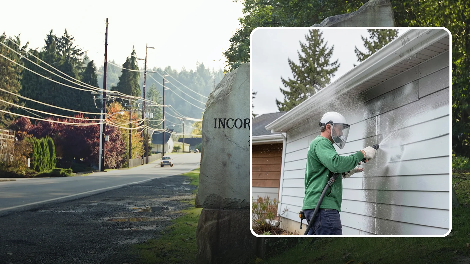 Aluminum Cleaning in Wilkeson, Pierce County, WA - Specialized cleaning of aluminum siding, gutters, and fixtures that removes oxidation chalk and staining safely.