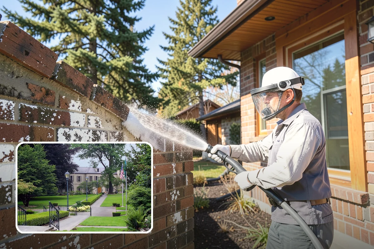 Aluminum Cleaning in Woodinville, King County, WA - Cuts chalky oxidation from aluminum surfaces