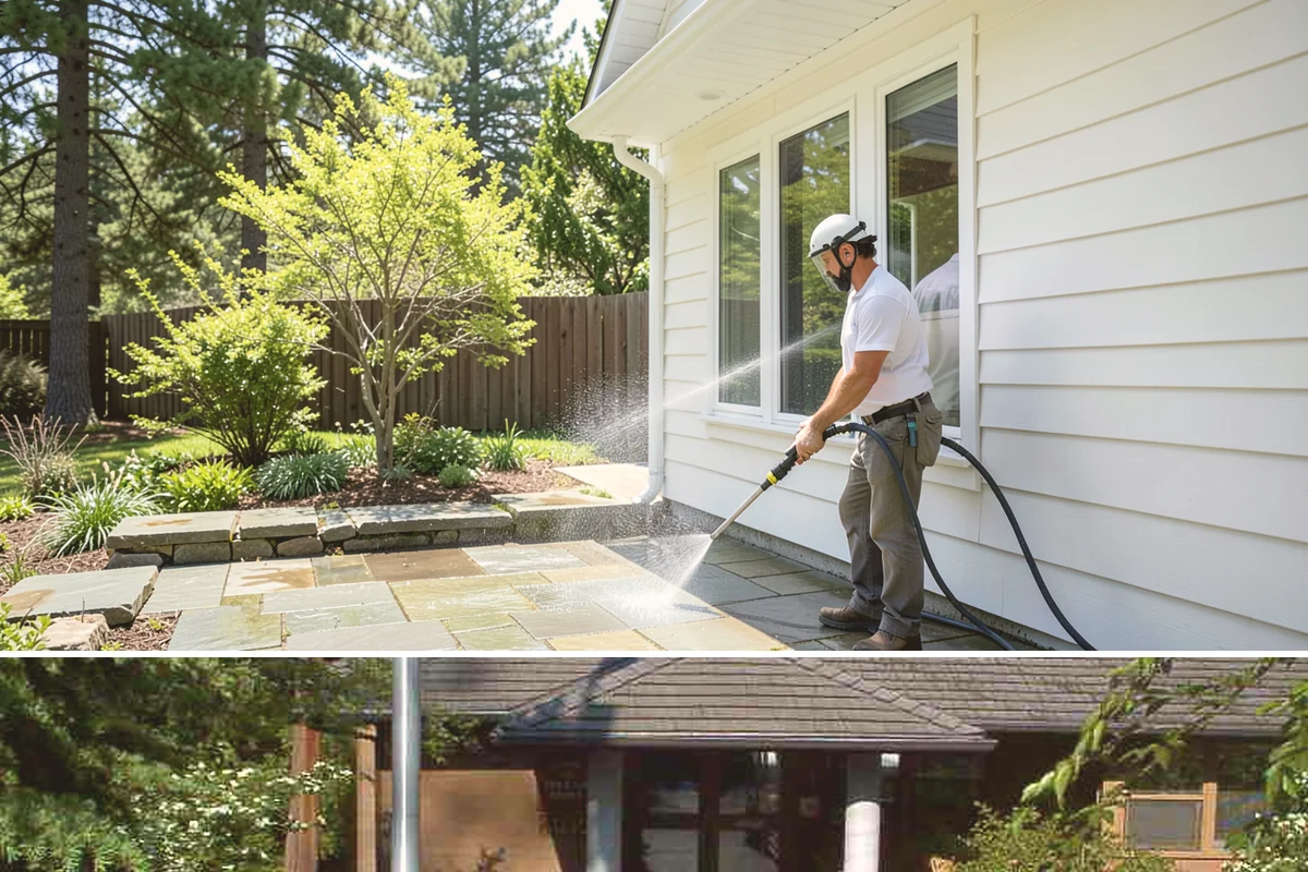 Aluminum Cleaning in Yarrow Point, King County, WA - Clean aluminum in spring or summer to remove the oxidation and streaking that accumulate through the wet season.