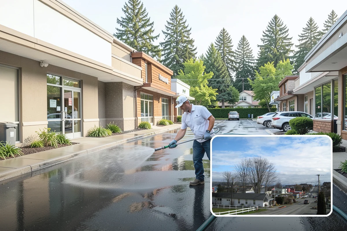 Aluminum Fence Cleaning in Langley, Island County, WA - Lifts chalky oxidation haze from the powder coat