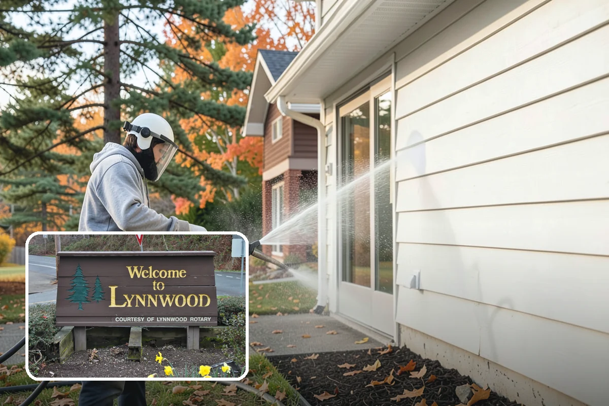 Aluminum Fence Cleaning in Lynnwood, Snohomish County, WA - Lifts chalky oxidation haze from the powder coat