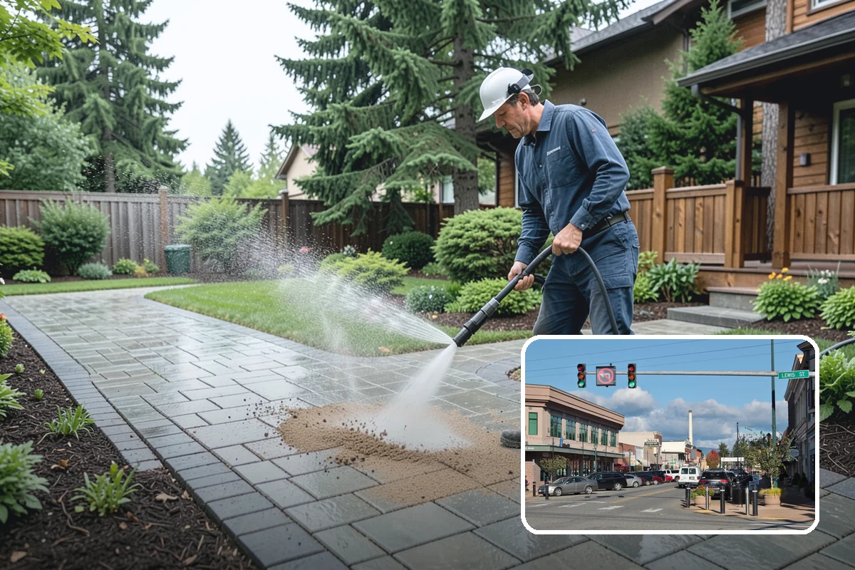 Aluminum Fence Cleaning in Monroe, Snohomish County, WA - Lifts chalky oxidation haze from the powder coat