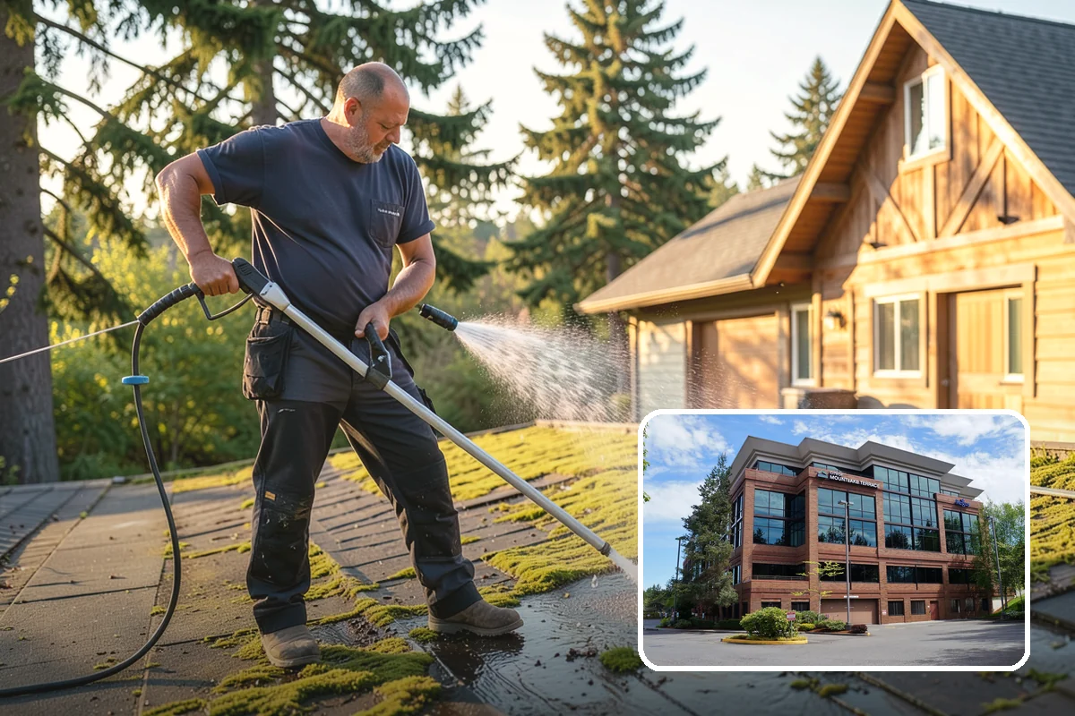 Aluminum Fence Cleaning in Mountlake Terrace, Snohomish County, WA - Lifts chalky oxidation haze from the powder coat