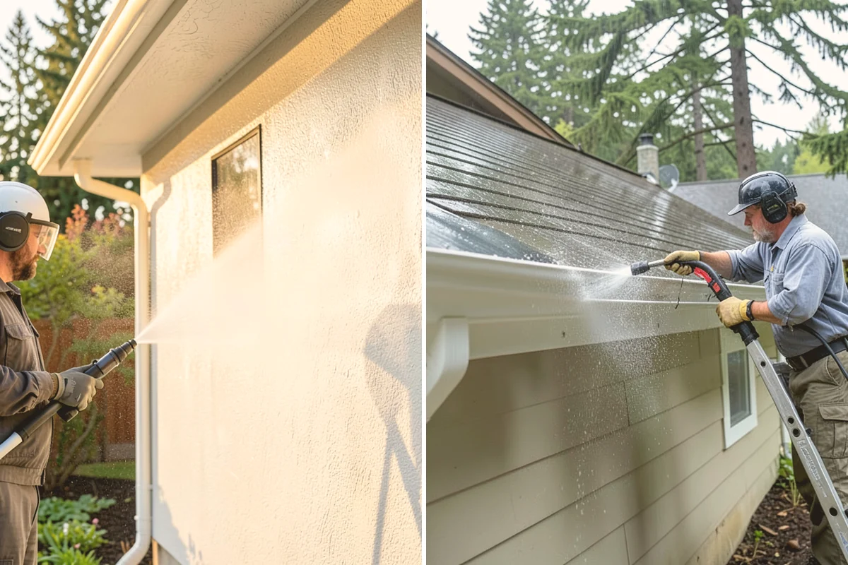 Annual House Washing in Algona, King County, WA - Review the home's condition since the last wash
