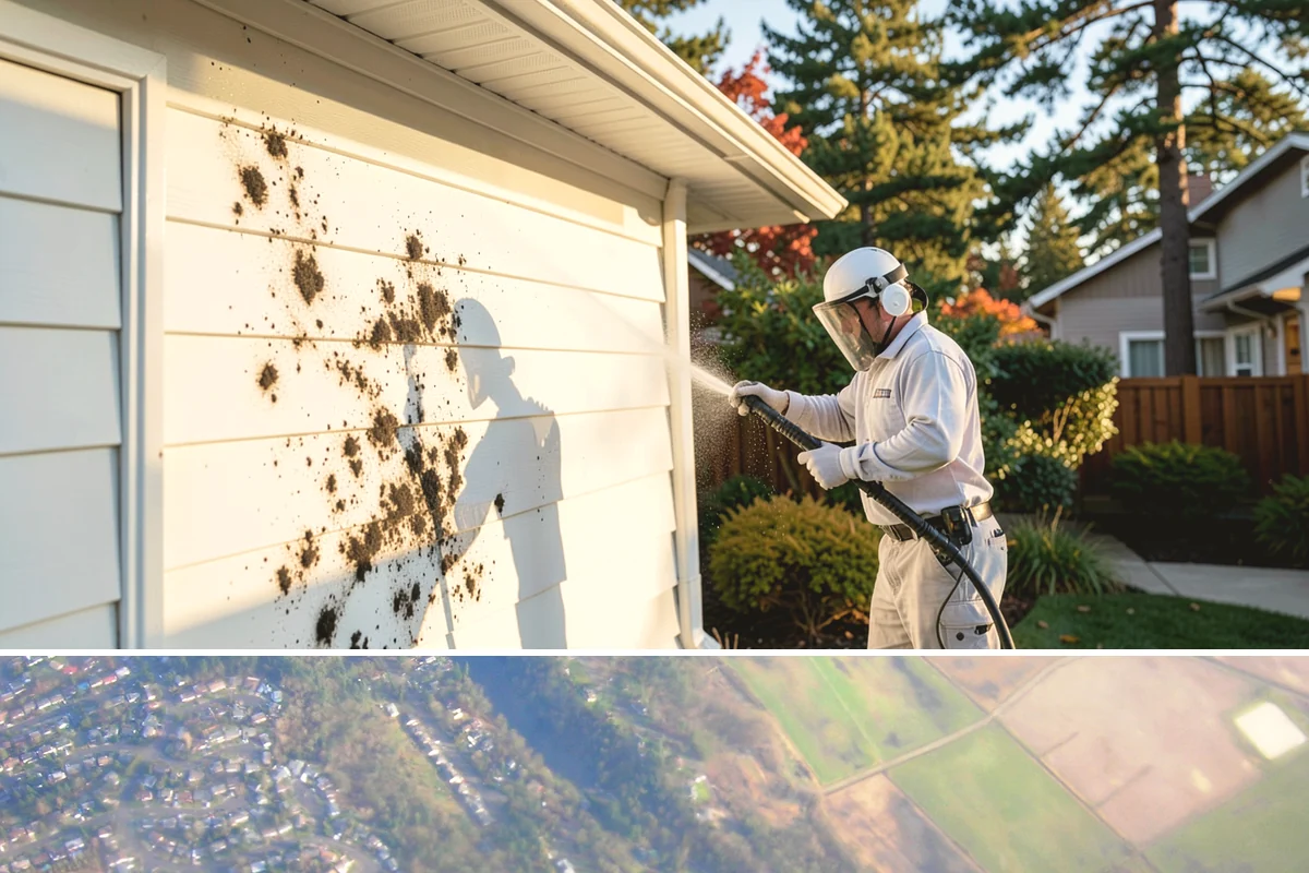 Annual House Washing in Algona, King County, WA - Set the annual wash for late spring or summer so the finish dries well and stays clean through the wet season.