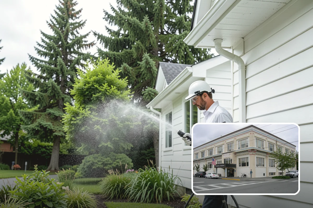 Annual House Washing in Anacortes, Skagit County, WA - Prevents growth from becoming entrenched