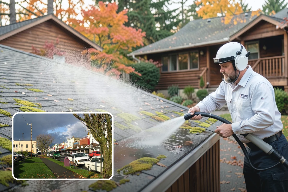 Annual House Washing in Arlington, Snohomish County, WA - Prevents growth from becoming entrenched