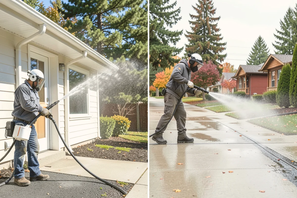 Annual House Washing in Bothell, King County, WA - Review the home's condition since the last wash