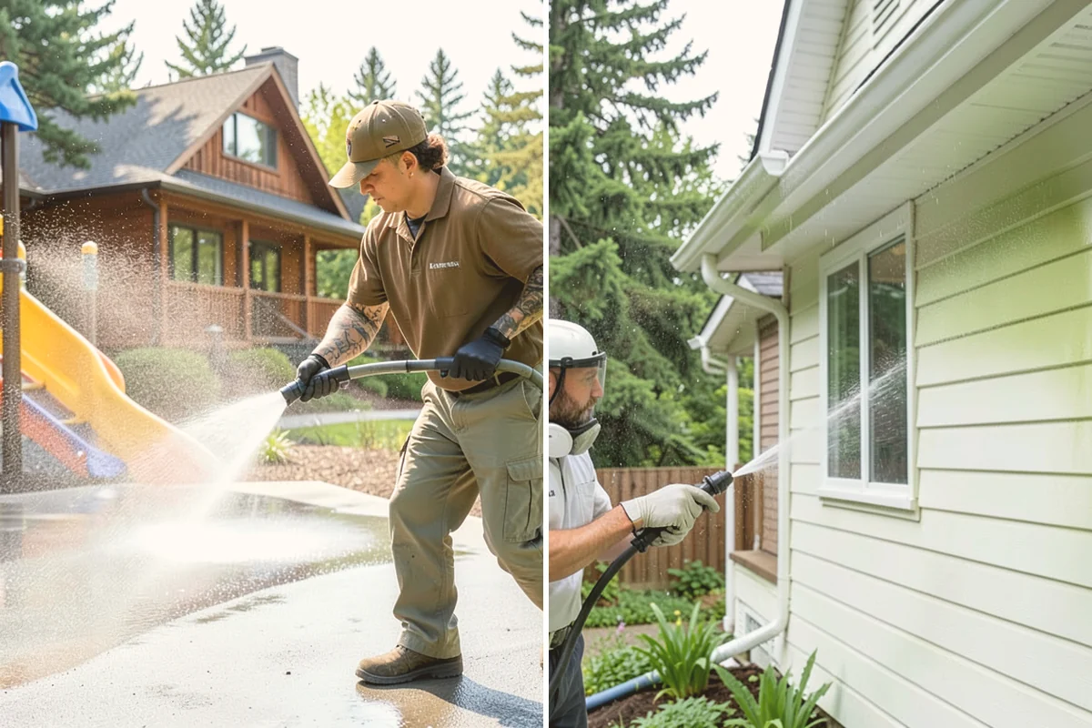 Annual House Washing in Brier, Snohomish County, WA - Review the home's condition since the last wash
