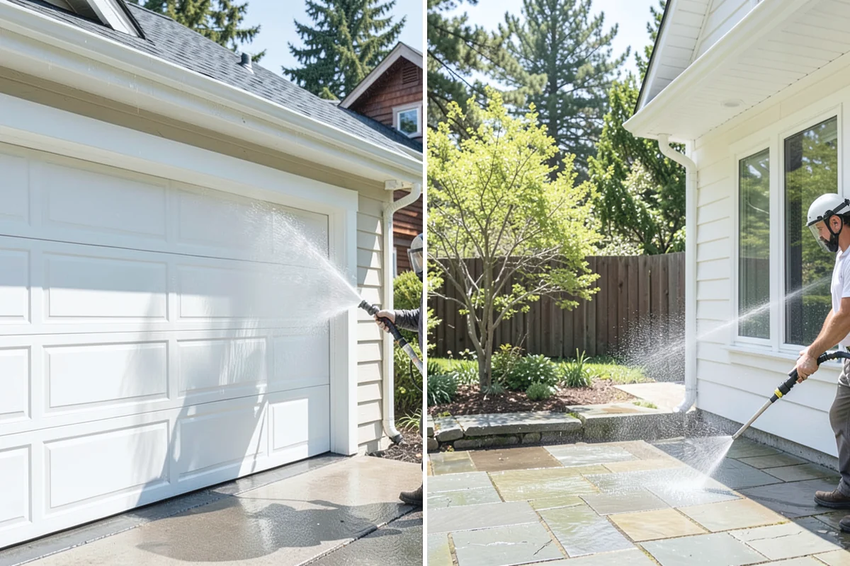 Annual House Washing in Buckley, Pierce County, WA - Review the home's condition since the last wash