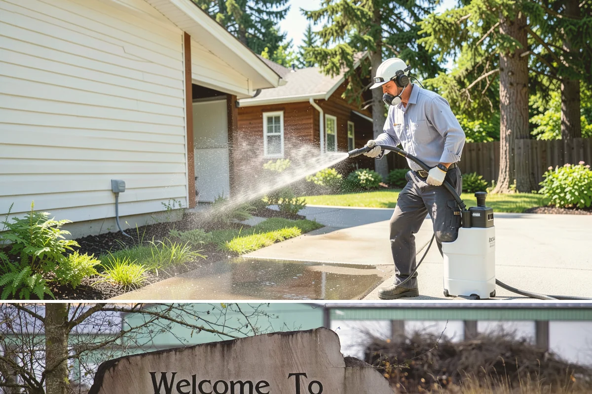 Annual House Washing in Buckley, Pierce County, WA - Set the annual wash for late spring or summer so the finish dries well and stays clean through the wet season.