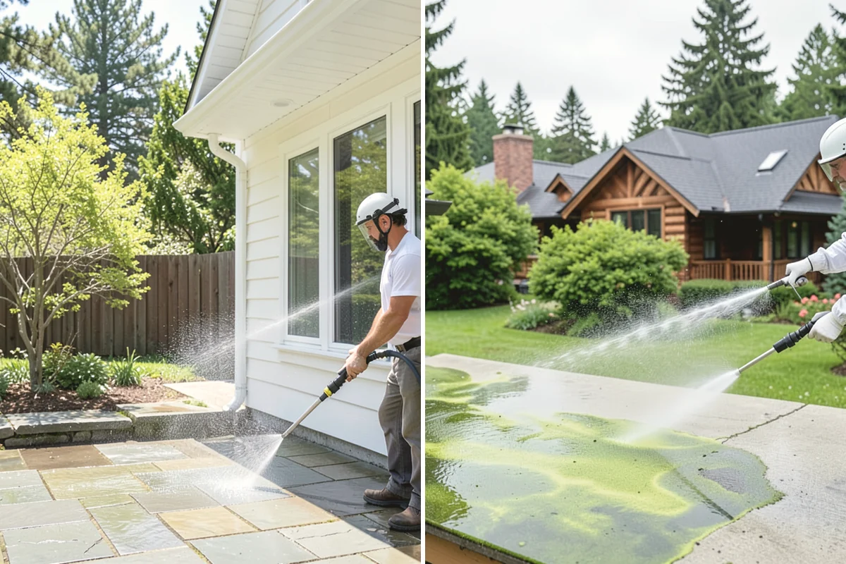 Annual House Washing in Burien, King County, WA - Review the home's condition since the last wash
