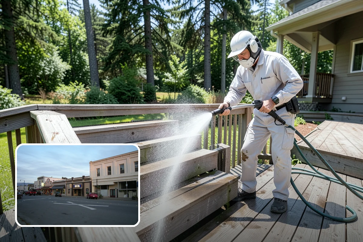 Annual House Washing in Burlington, Skagit County, WA - Prevents growth from becoming entrenched