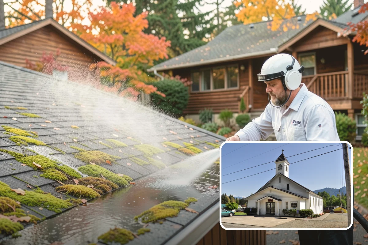 Annual House Washing in Concrete, Skagit County, WA - Prevents growth from becoming entrenched