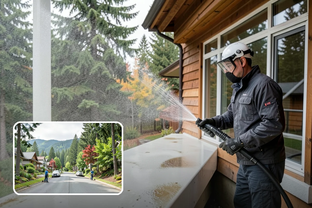 Annual House Washing in Darrington, Snohomish County, WA - Prevents growth from becoming entrenched
