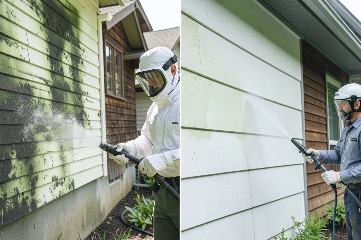 Annual House Washing in Darrington, Snohomish County, WA - Review the home's condition since the last wash