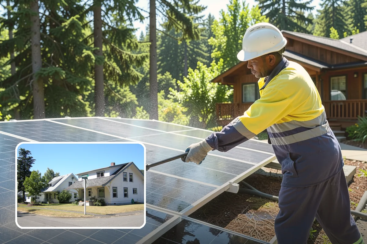 Annual House Washing in DuPont, Pierce County, WA - Prevents growth from becoming entrenched