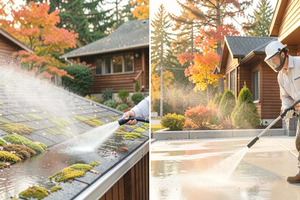 Annual House Washing in Duvall, King County, WA - Review the home's condition since the last wash