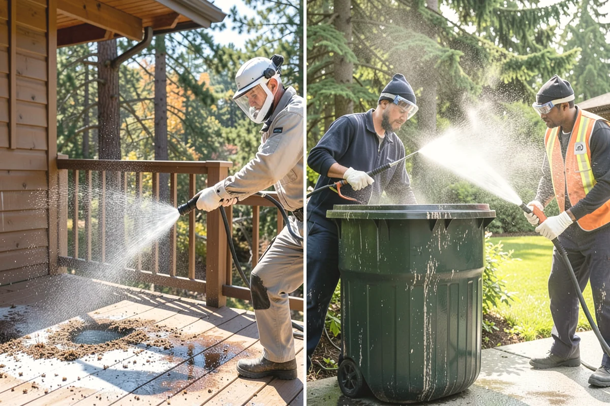 Annual House Washing in Edgewood, Pierce County, WA - Review the home's condition since the last wash