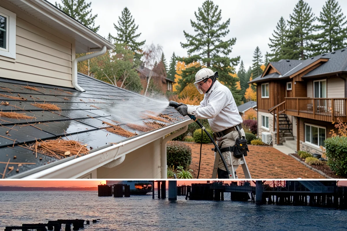 Annual House Washing in Edmonds, Snohomish County, WA - Set the annual wash for late spring or summer so the finish dries well and stays clean through the wet season.