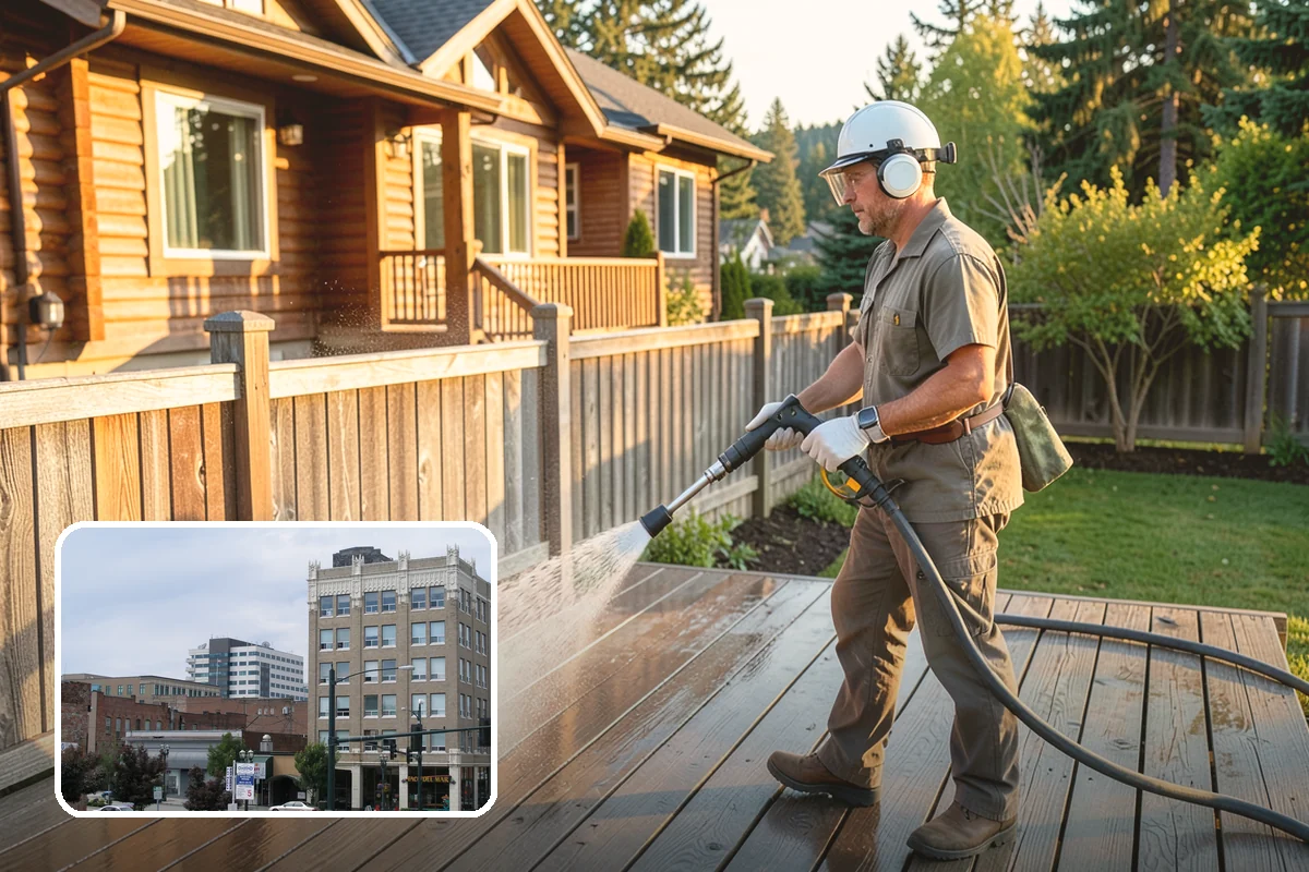 Annual House Washing in Everett, Snohomish County, WA - Prevents growth from becoming entrenched