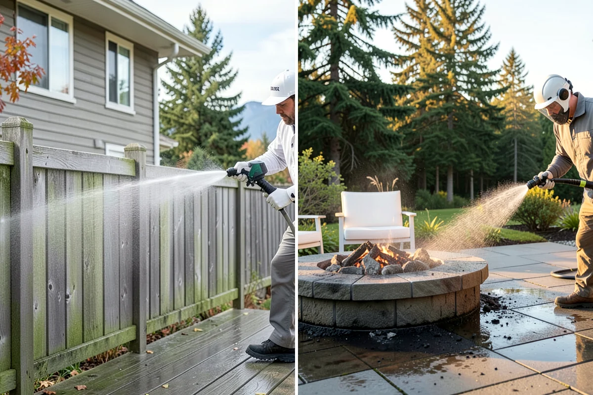 Annual House Washing in Everett, Snohomish County, WA - Review the home's condition since the last wash