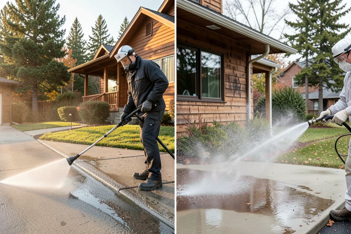 Annual House Washing in Federal Way, King County, WA - Review the home's condition since the last wash