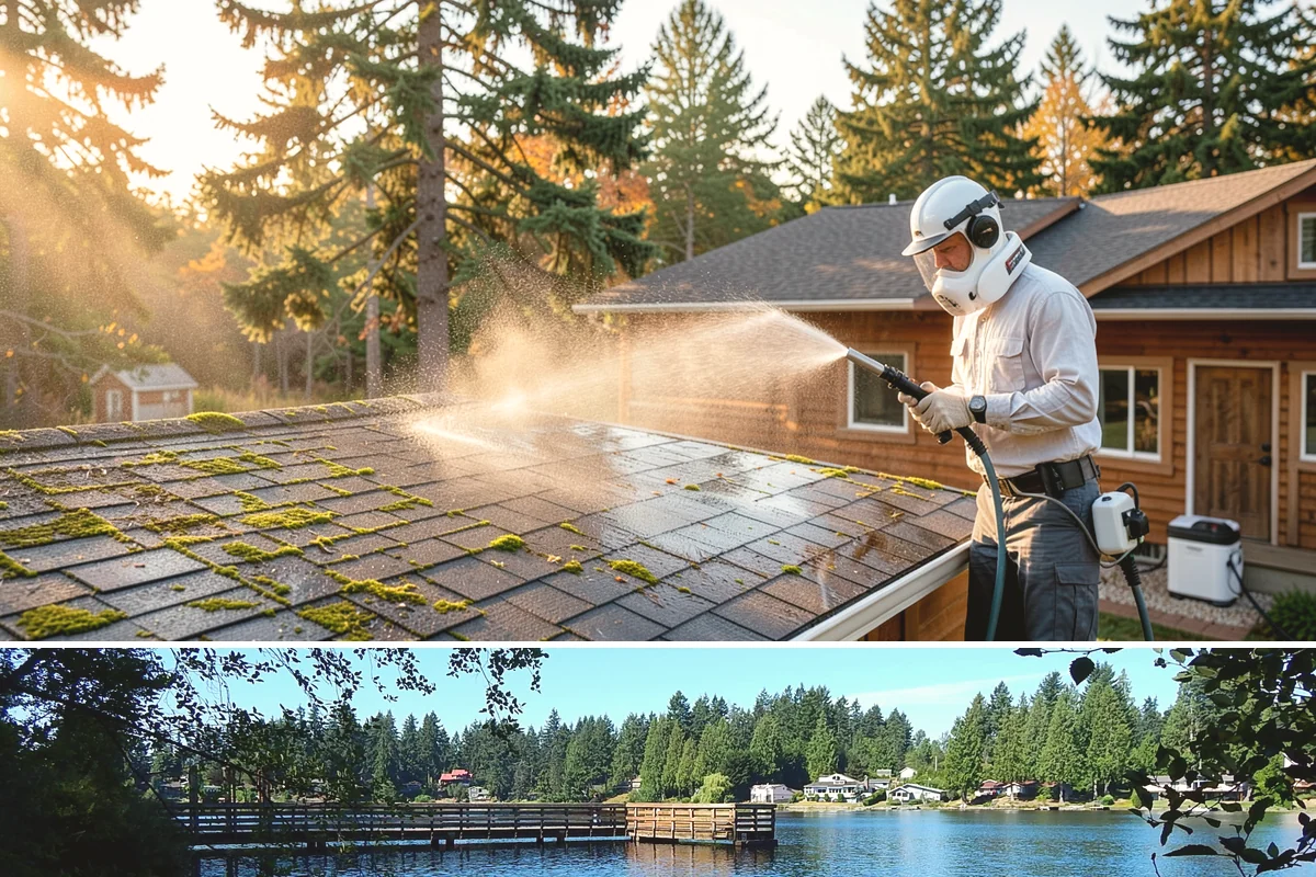 Annual House Washing in Federal Way, King County, WA - Set the annual wash for late spring or summer so the finish dries well and stays clean through the wet season.