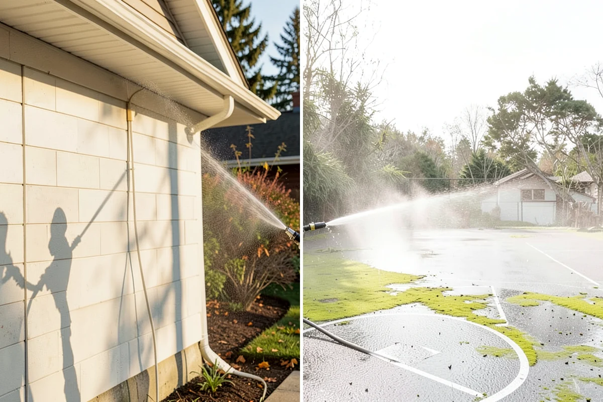 Annual House Washing in Gig Harbor, Pierce County, WA - Review the home's condition since the last wash