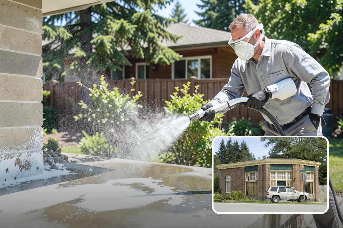 Annual House Washing in Hamilton, Skagit County, WA - Prevents growth from becoming entrenched