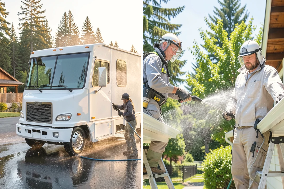 Annual House Washing in Issaquah, King County, WA - Review the home's condition since the last wash
