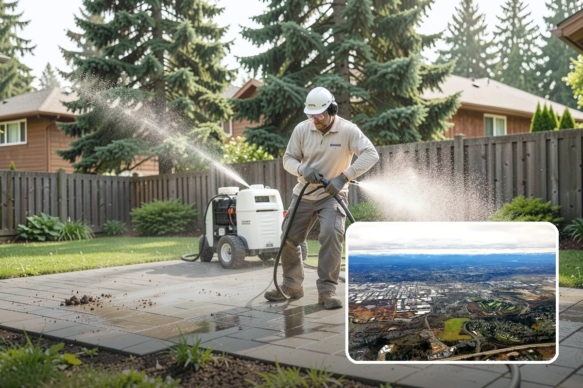 Annual House Washing in Kent, King County, WA - Prevents growth from becoming entrenched