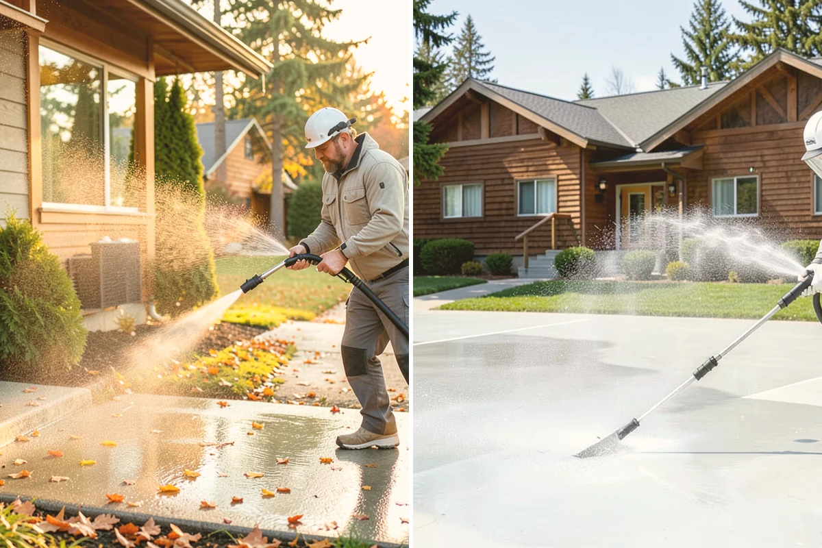 Annual House Washing in Kent, King County, WA - Review the home's condition since the last wash