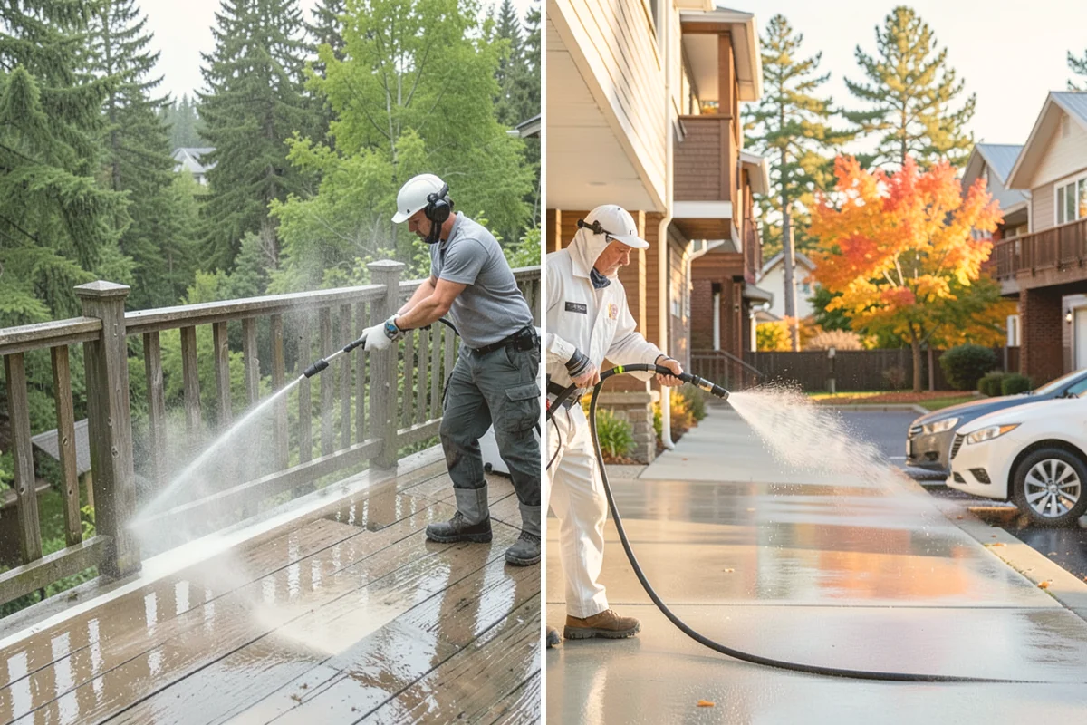 Annual House Washing in Kirkland, King County, WA - Review the home's condition since the last wash
