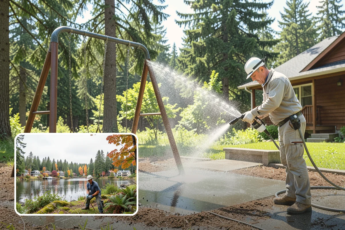 Annual House Washing in La Conner, Skagit County, WA - Prevents growth from becoming entrenched