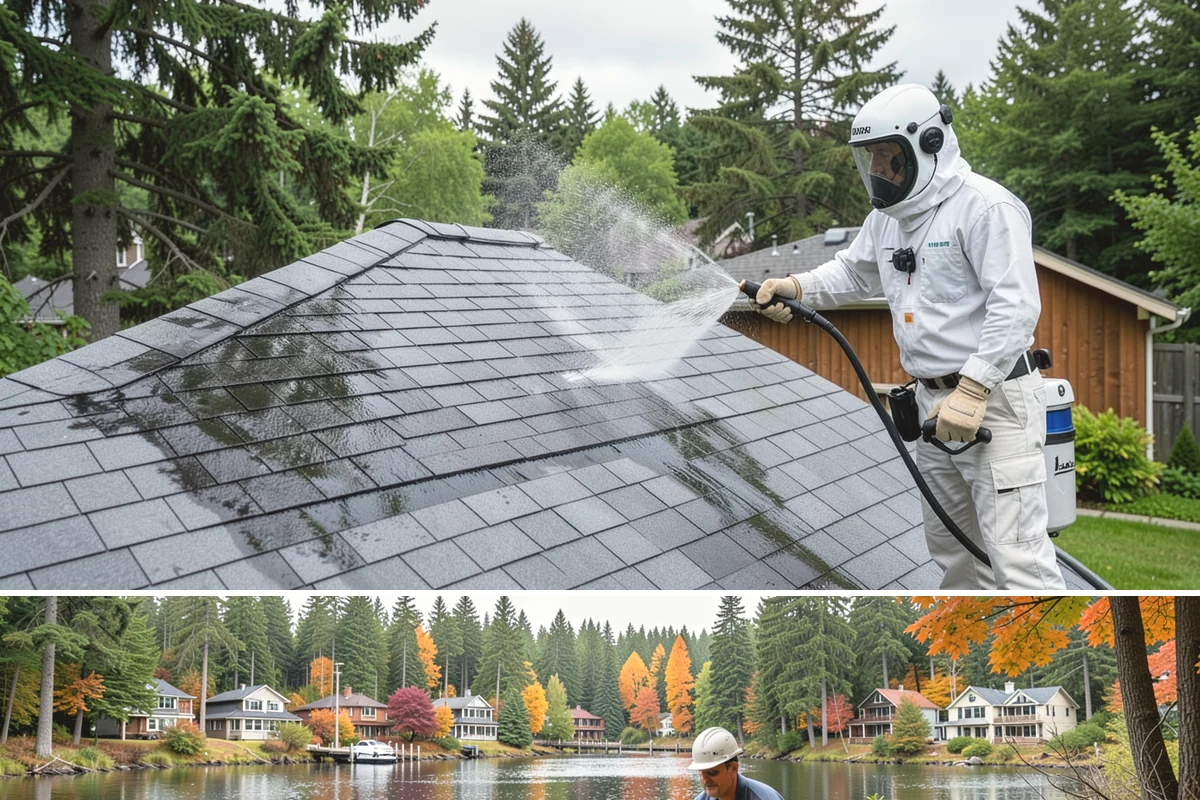Annual House Washing in La Conner, Skagit County, WA - Set the annual wash for late spring or summer so the finish dries well and stays clean through the wet season.