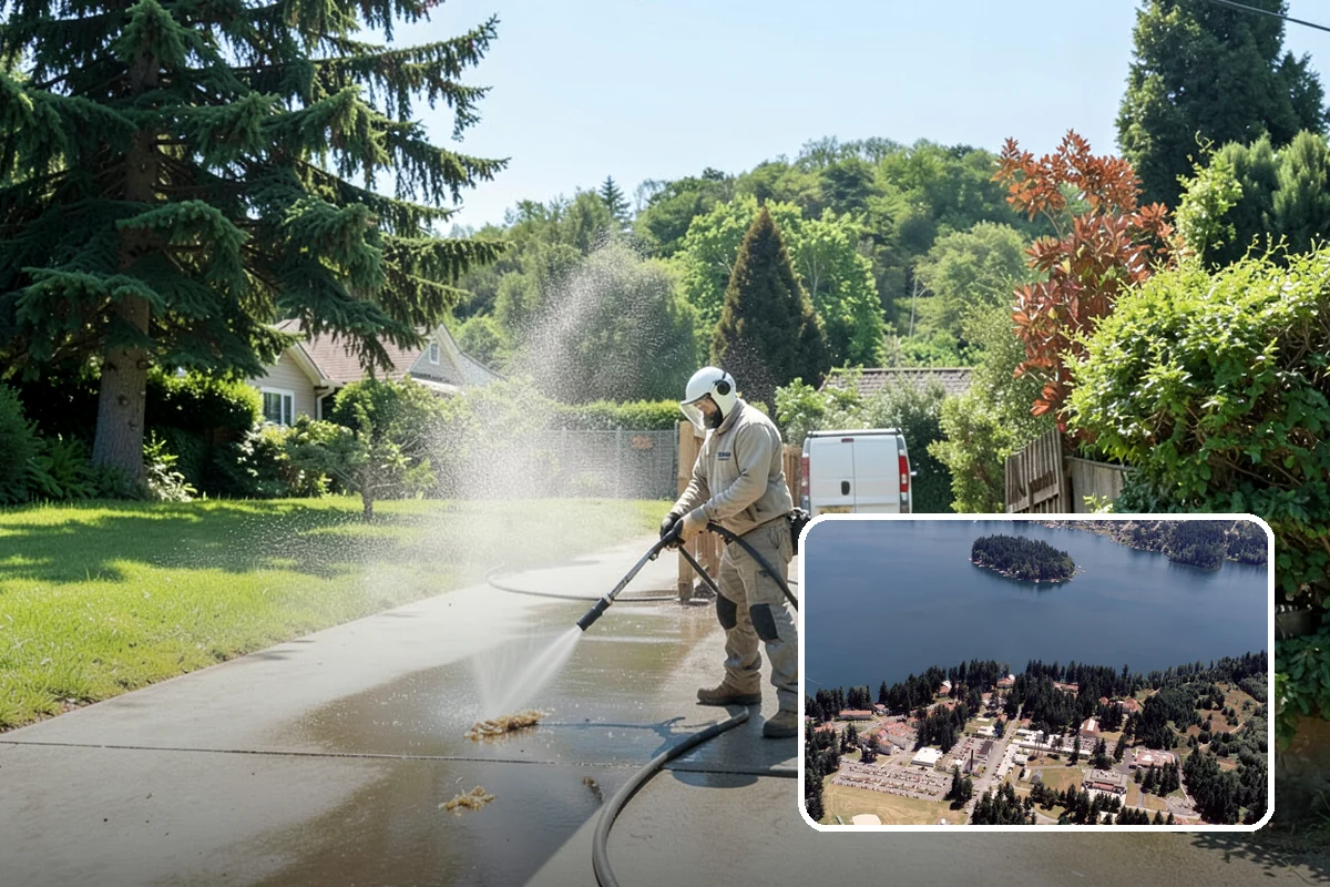 Annual House Washing in Lakewood, Pierce County, WA - Prevents growth from becoming entrenched