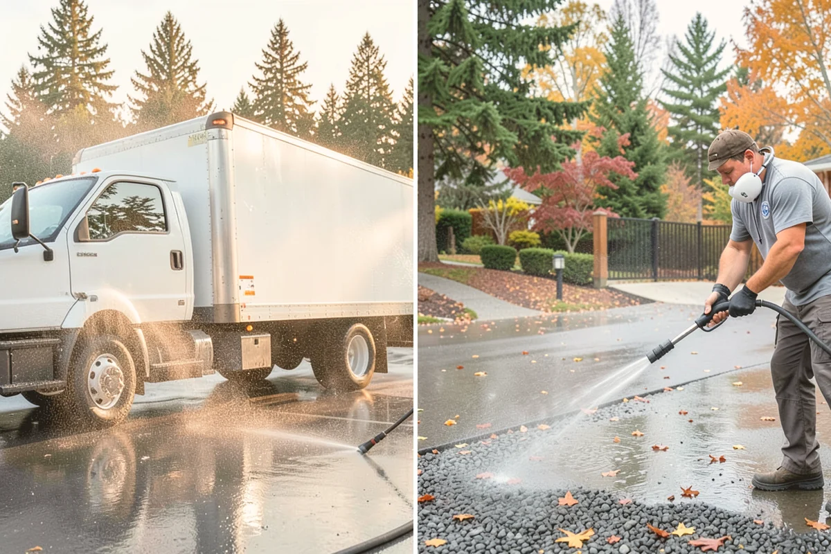 Annual House Washing in Langley, Island County, WA - Review the home's condition since the last wash