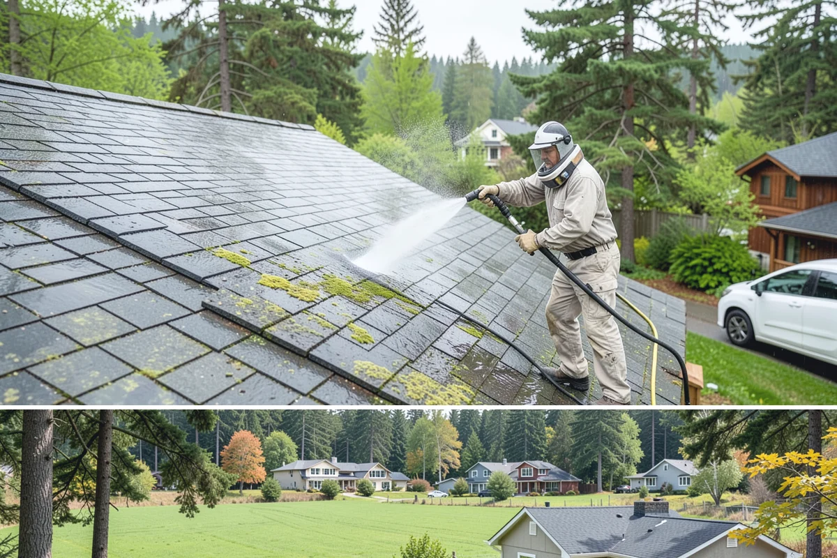 Annual House Washing in Lyman, Skagit County, WA - Set the annual wash for late spring or summer so the finish dries well and stays clean through the wet season.