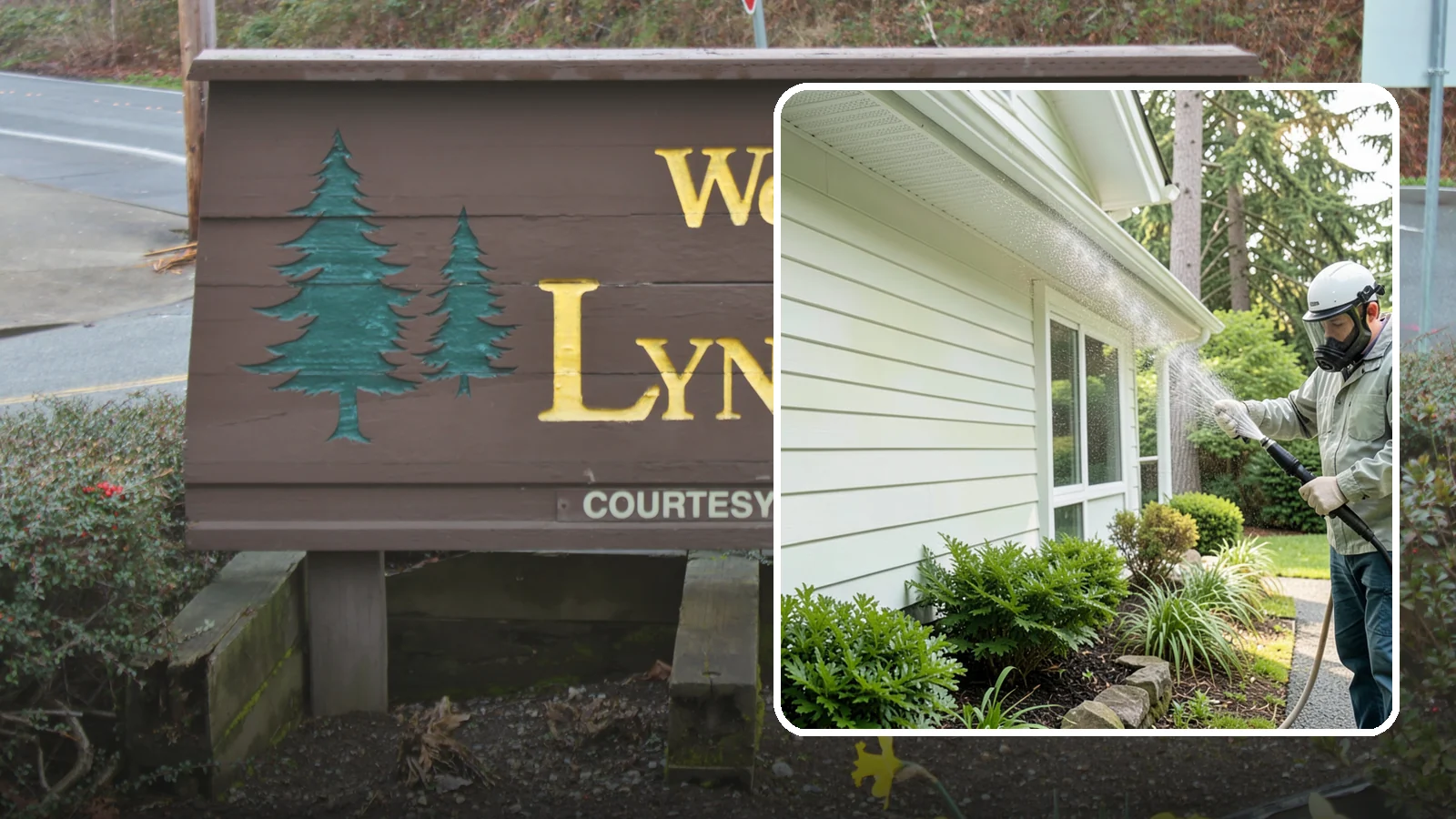 Annual House Washing in Lynnwood, Snohomish County, WA - Annual house washing is a yearly maintenance clean that keeps algae and mildew from ever gaining a foothold in our wet climate.
