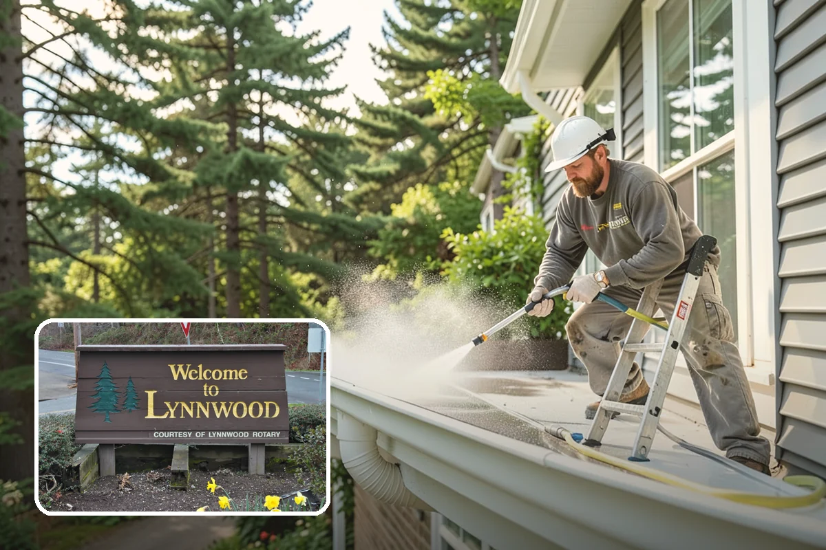 Annual House Washing in Lynnwood, Snohomish County, WA - Prevents growth from becoming entrenched