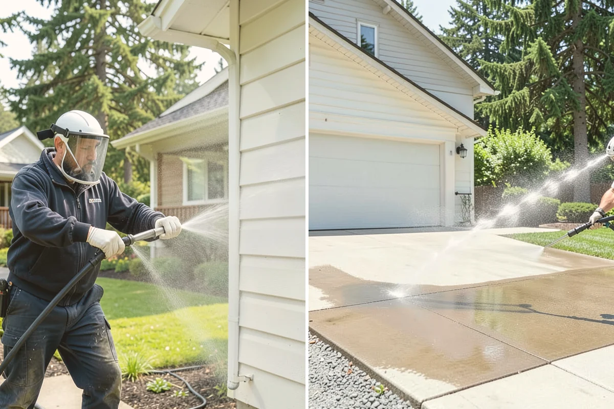 Annual House Washing in Lynnwood, Snohomish County, WA - Review the home's condition since the last wash