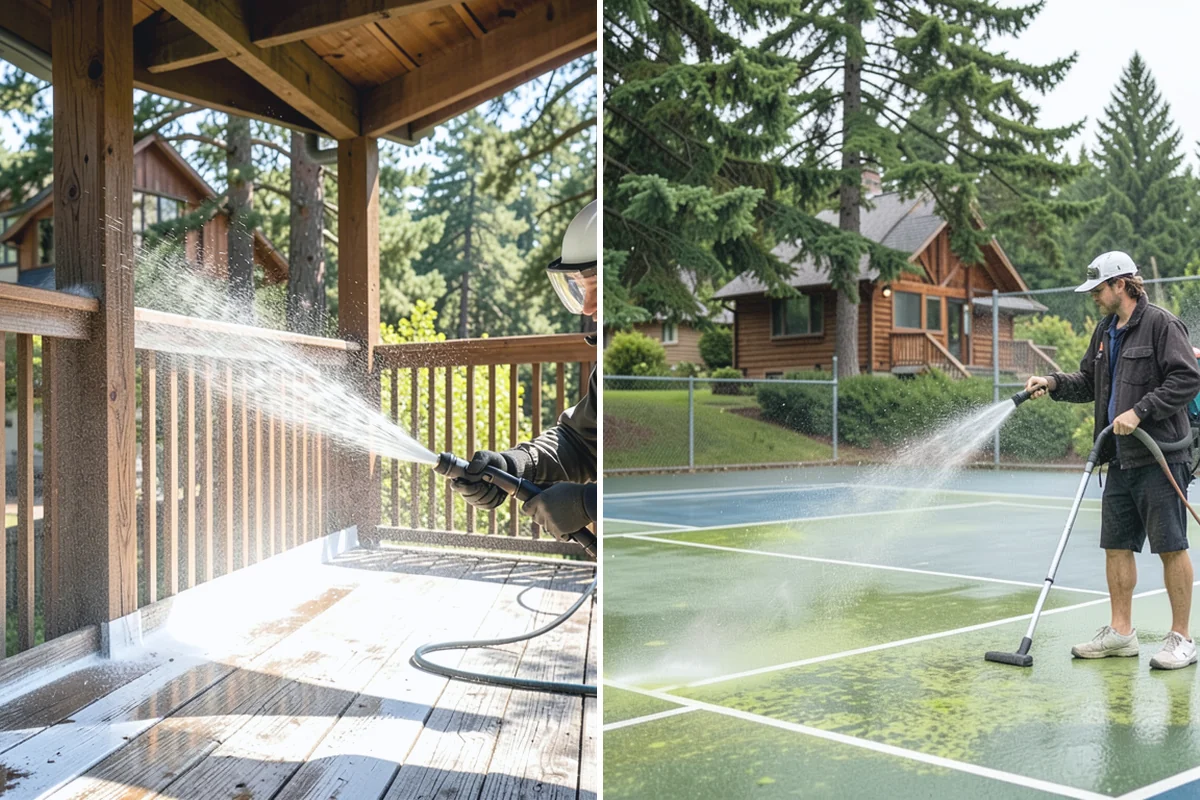 Annual House Washing in Marysville, Snohomish County, WA - Review the home's condition since the last wash