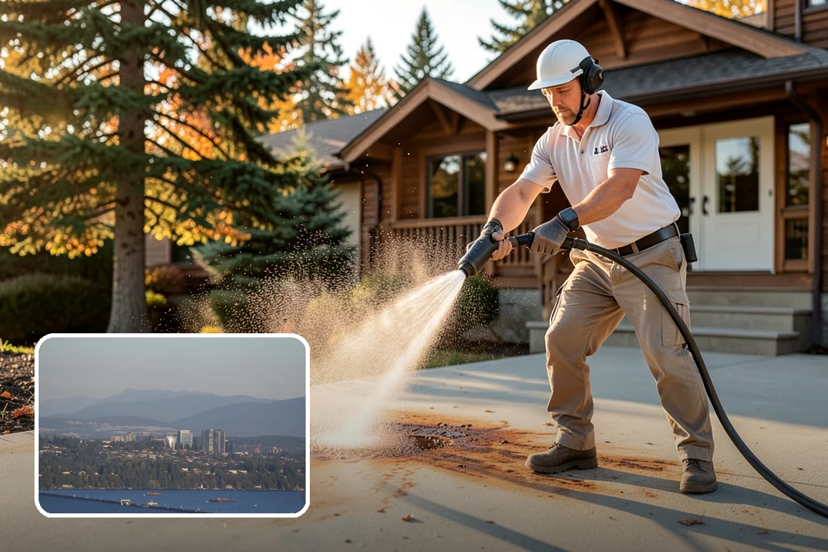 Annual House Washing in Medina, King County, WA - Prevents growth from becoming entrenched
