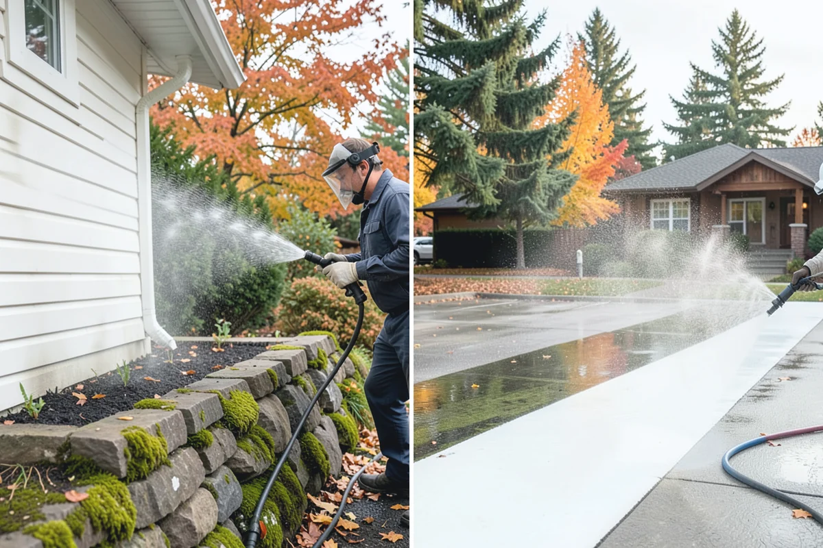 Annual House Washing in Medina, King County, WA - Review the home's condition since the last wash